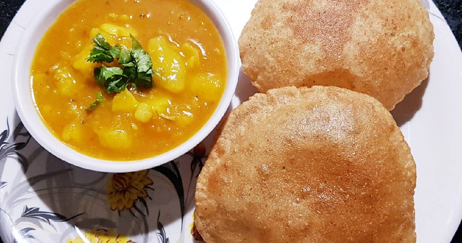 poori aloo